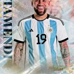 Nicolás Otamendi - Argentina - Base card - #9