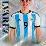 Julián Álvarez - Argentina - Base card - #24