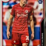 Benjamin Sesko - Salzburg - Carta Base - Rookie - #120