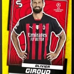 Olivier Giroud - AC Milan - Paralela Common Yellow - #75