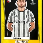 Adrien Rabiot - Juventus - Paralela Common Yellow - #89
