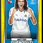 Matteo Guendouzi - Olympique de Marsella - Paralela Common Yellow - #137