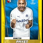 Dimitri Payet - Olympique de Marsella - Paralela Common Yellow - #138