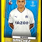 Alexis Sánchez - Olympique de Marsella - Paralela Common Yellow - #139