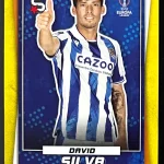 David Silva - Real Sociedad - Paralela Common Yellow - #176