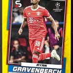 Ryan Gravenberch - Bayern Munich - Varation Yellow Action - #99