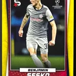 Benjamin Sesko - Salzburg - Varation Yellow Action - #158