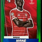 Sadio Mané - Bayern Munich - Paralela Uncommon Green - #102