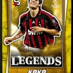 Kaká - AC Milan - Legends Paralela Common Yellow - #198