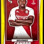 Mohamed Camara - Monaco - Paralela Common Yellow - #140