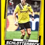Nico Schlotterbeck - Borussia Dortmund - Varation Yellow Action - #106
