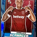 Gianluca Scamacca - West Ham - Paralela Rare - #187