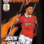 Jadon Sancho - Manchester United - Net Marvel paralela Orange - #24