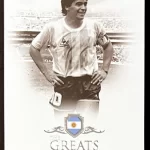 Diego Maradona - Argentina - Numerada 06/69 - The Greats - #112