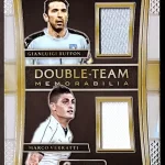 Gianluigi Buffon - Marco Verratti - Italia - Double Team Memorabilia  - #DT-BV