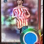 Joao Felix - Atlético de Madrid - Jersey numerado 74/75 - Meaningful Material Paralela Saphiro - #MMR-JF