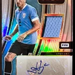 José María Giménez - Uruguay - Autographed Memorabilia - Paralela Silver Prizm - #AM-JMG