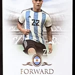 Lautaro Martinez - Argentina - Carta Base numerada 05/62 - #79