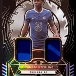 Raheem Sterling - Chelsea FC - Doble Jersey numerado 094/199 - Cutting Edge - #CE-RST