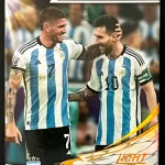 De Paul - Messi - Argentina - Paralela Silver - #8