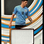 Agustín Álvarez - Uruguay - Matrix Material - Jersey y Firma numerado 73/75 - #MMA-AAZ
