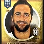 Gonzalo Higuain - Juventus - Gold - Impact Signing - #40
