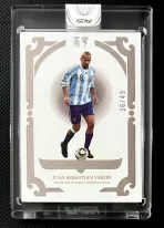 Juan Sebastián Verón - Argentina - Numerada 36/49 - Box acrilico One Touch - #52