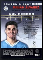 Julián Álvarez - Manchester City - Insert Shooting Stars - #98-8 - Image 2