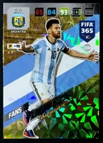 Lionel Messi - Argentina - Fans Favourite - #338