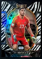 Emiliano Martínez - Argentina - Numerada 15/25 - Terrace Prizm Zebra - #2